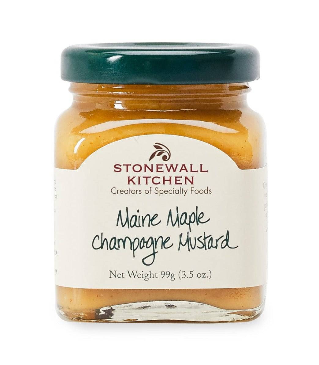 Stonewall Kitchen Mini Maine Maple Champagne Mustard - Olive Oil Etcetera 