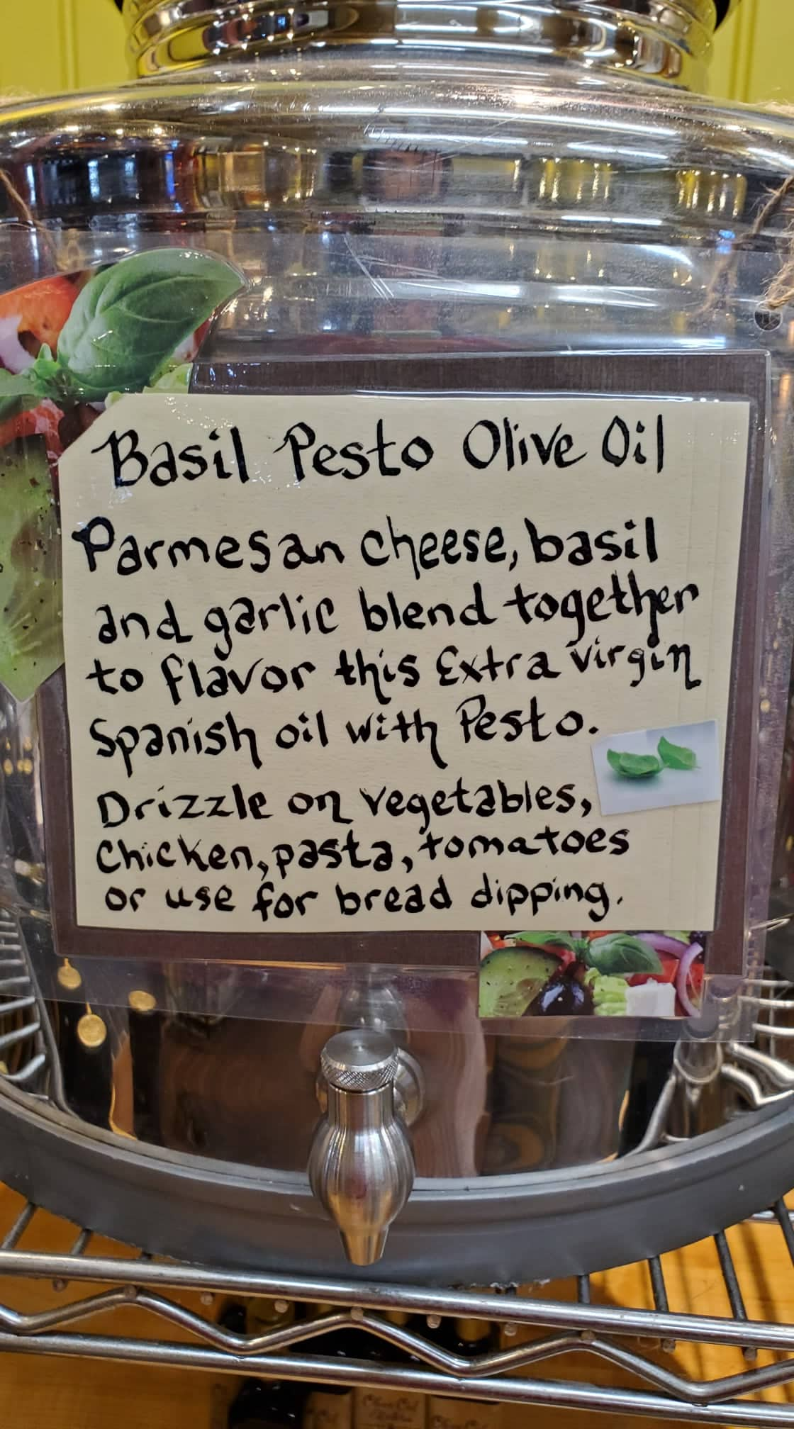 Basil Pesto Olive Oil