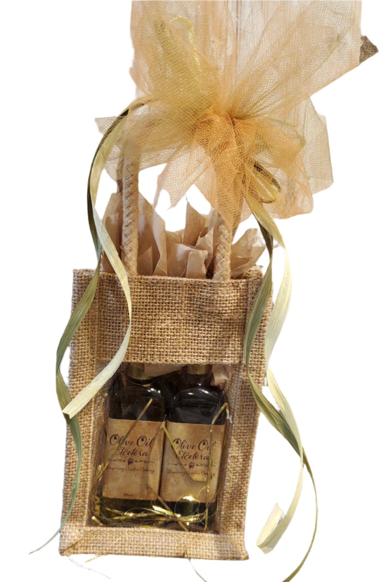 Burlap Sample Bottle Set