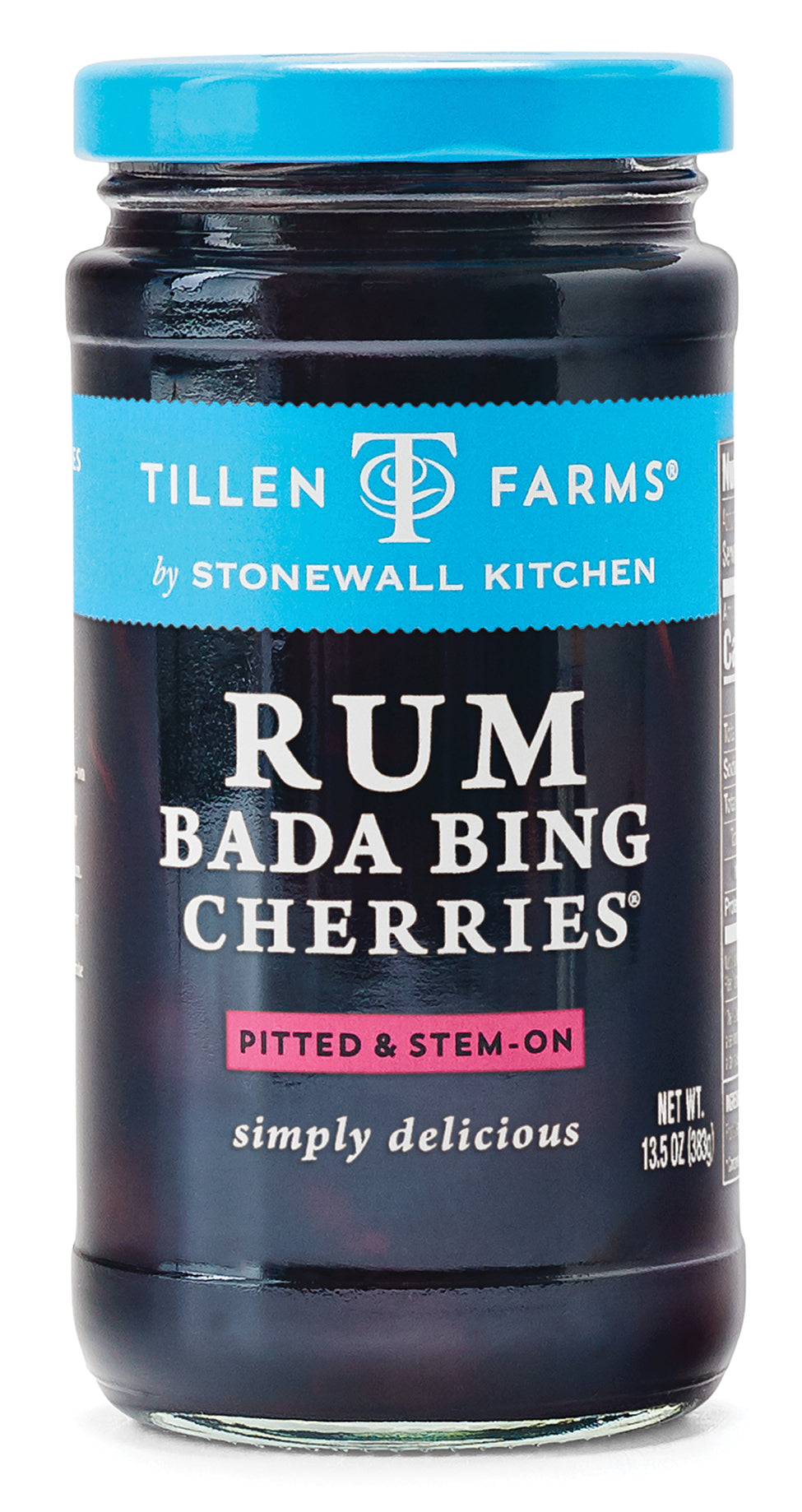 Stonewall Kitchen Tillen Farms Rum Bada Bing Cherries