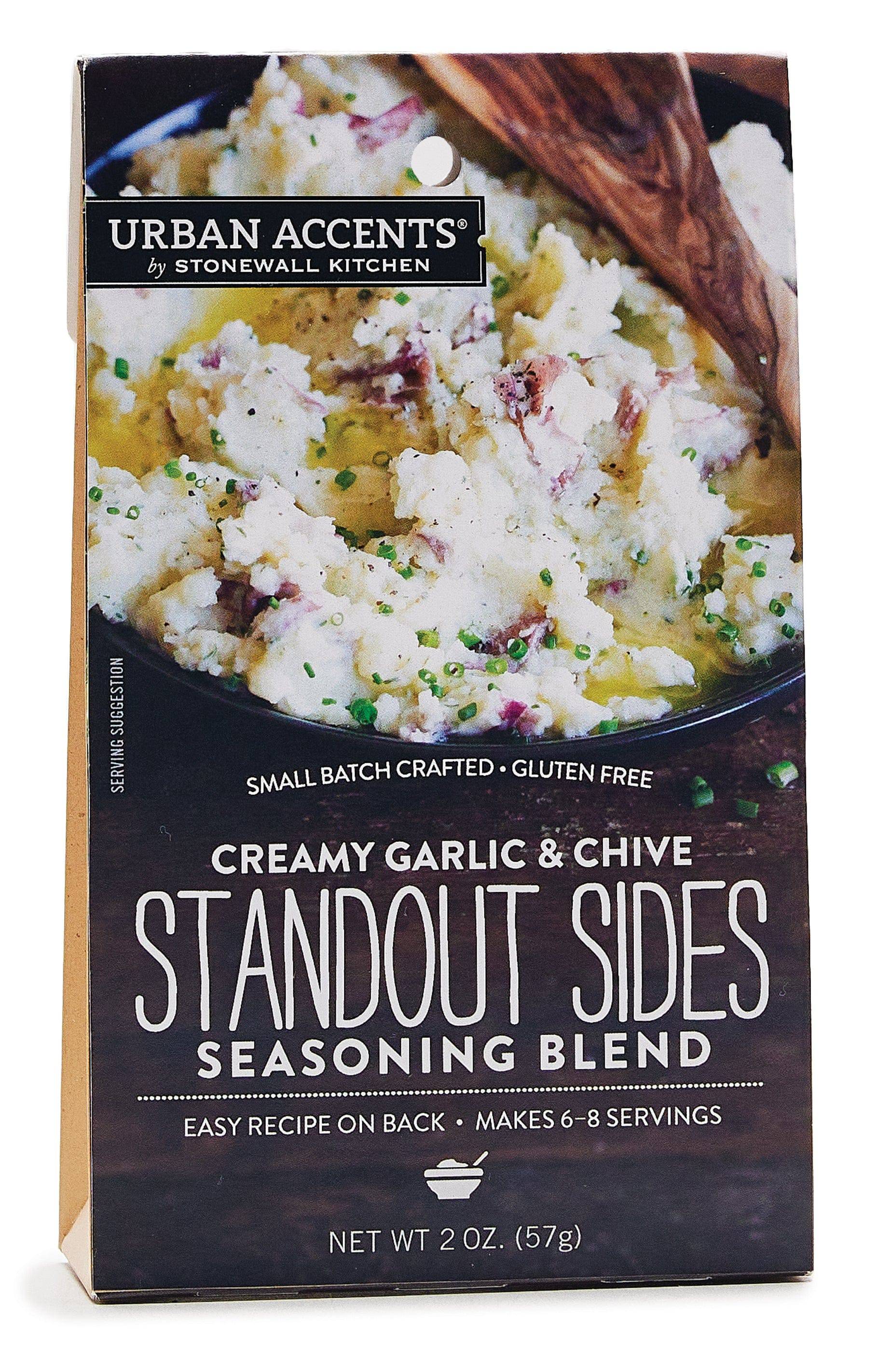 Urban Accents Creamy Garlic and Chive Standout Sides Seasoning Blend