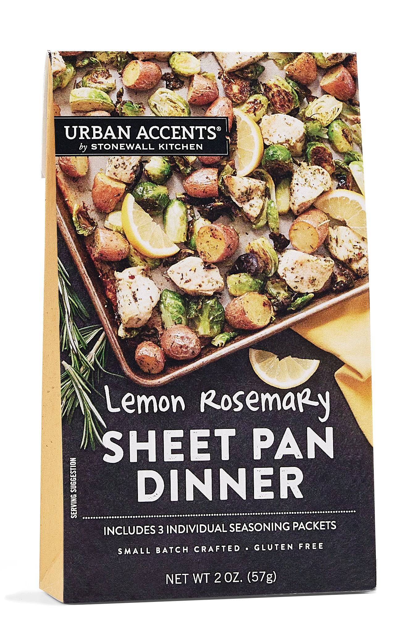 Urban Accents Lemon Rosemary Sheet Pan Dinner