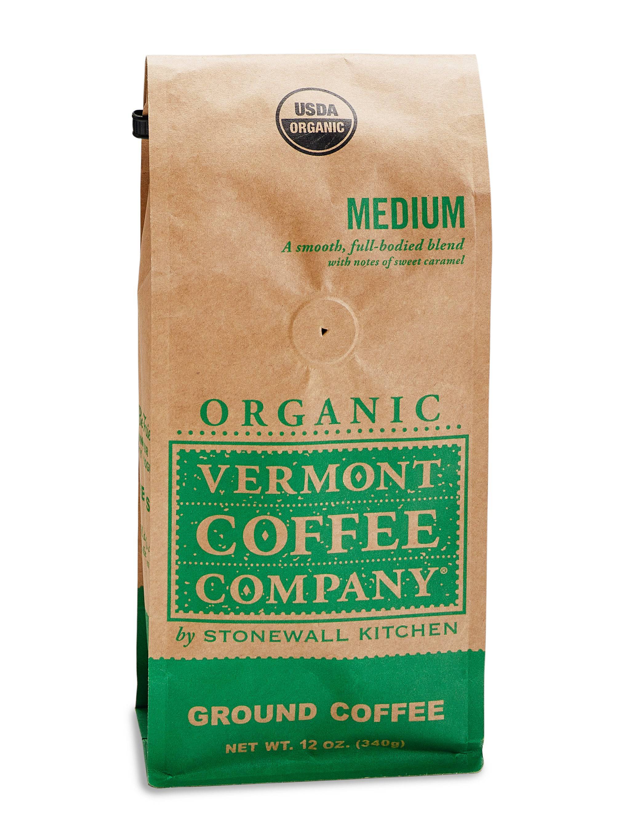 Vermont Coffee Company Medium roast available at Olive Oi Etcetera in Bucks County 