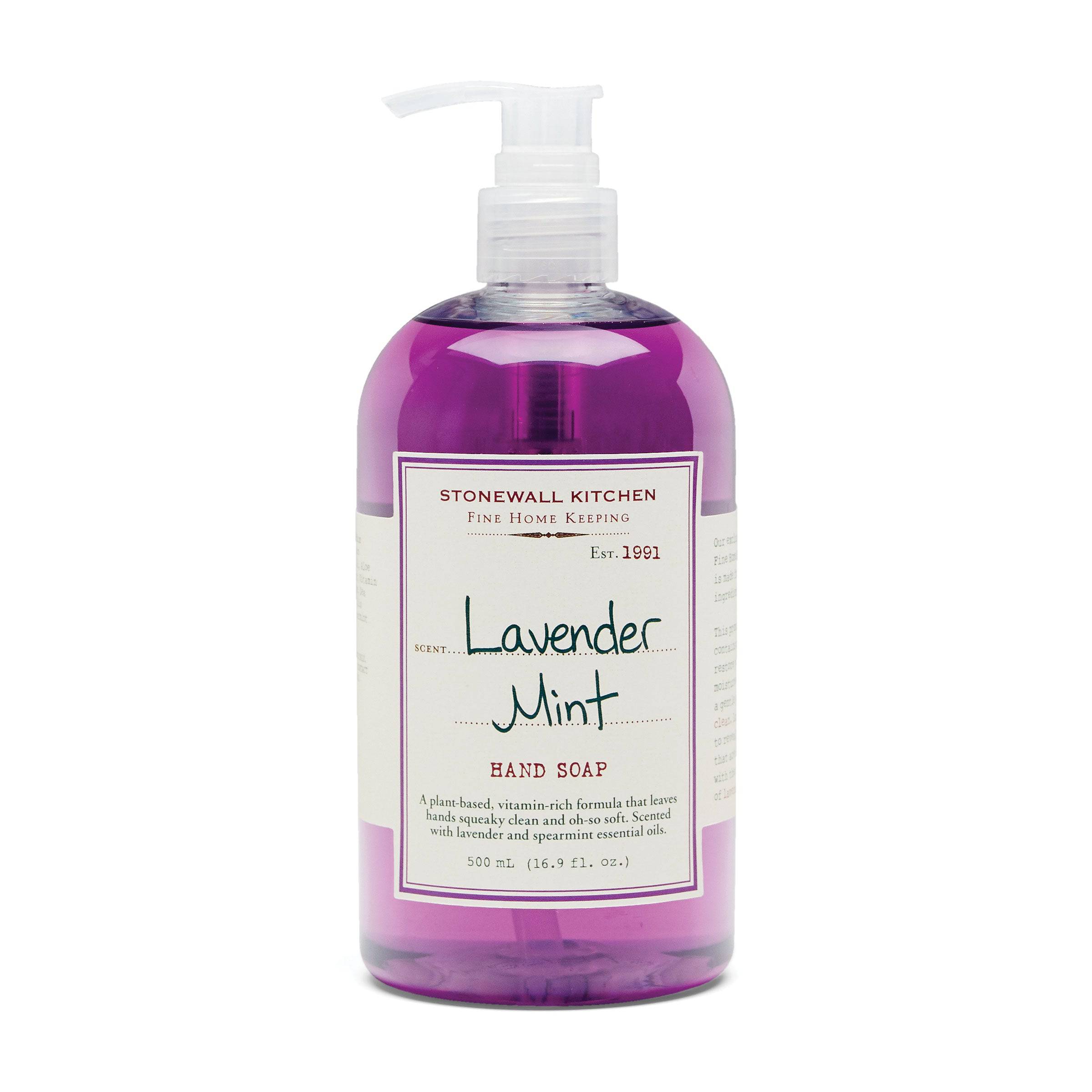 Stonewall Kitchen Lavender Mint Hand Soap - Olive Oil Etcetera 