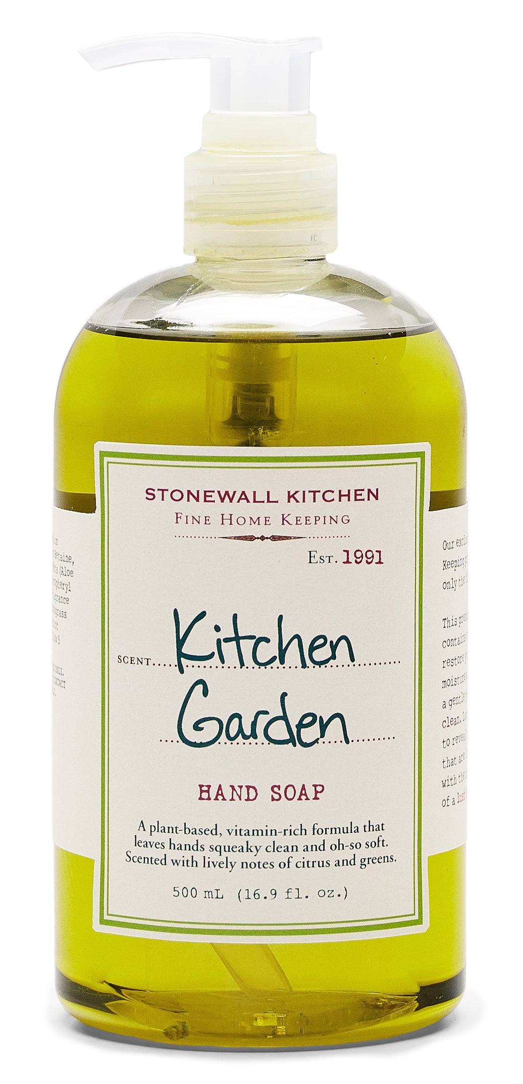 Stonewall Kitchen - Kitchen Garden Hand Soap