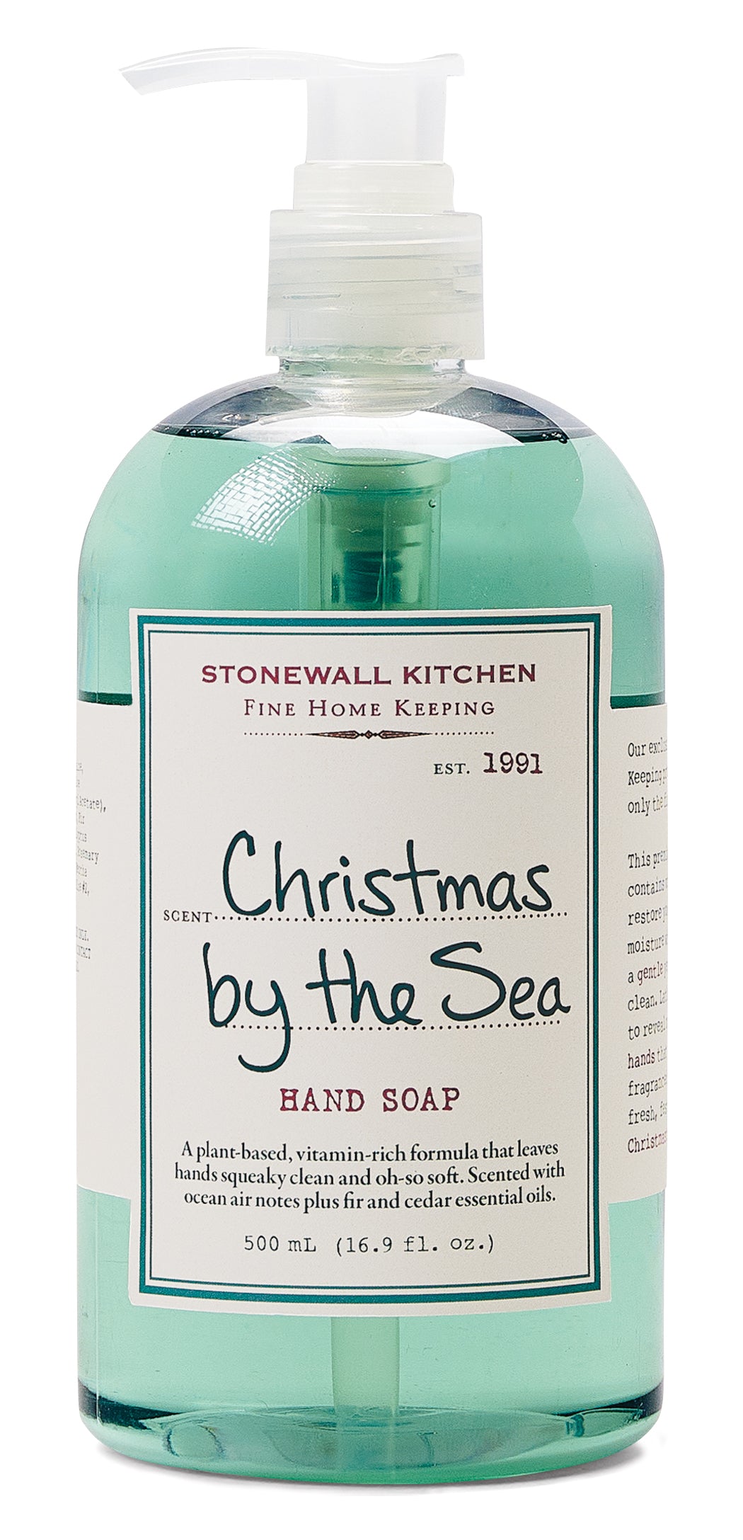 Stonewall Kitchen Christmas by the Sea Hand soap