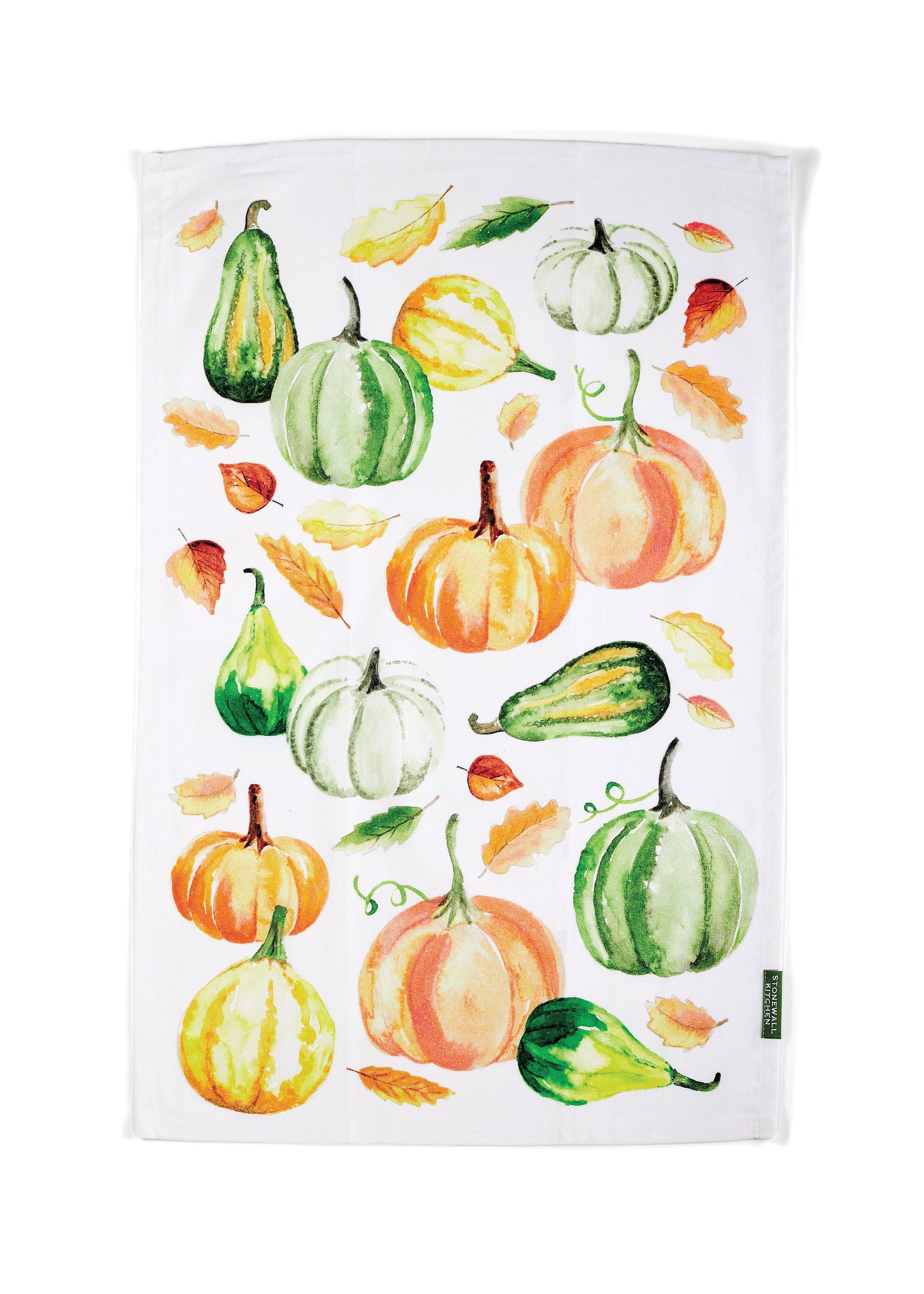 Stonewall Kitchen Autumn/Halloween Patterned Tea Towels