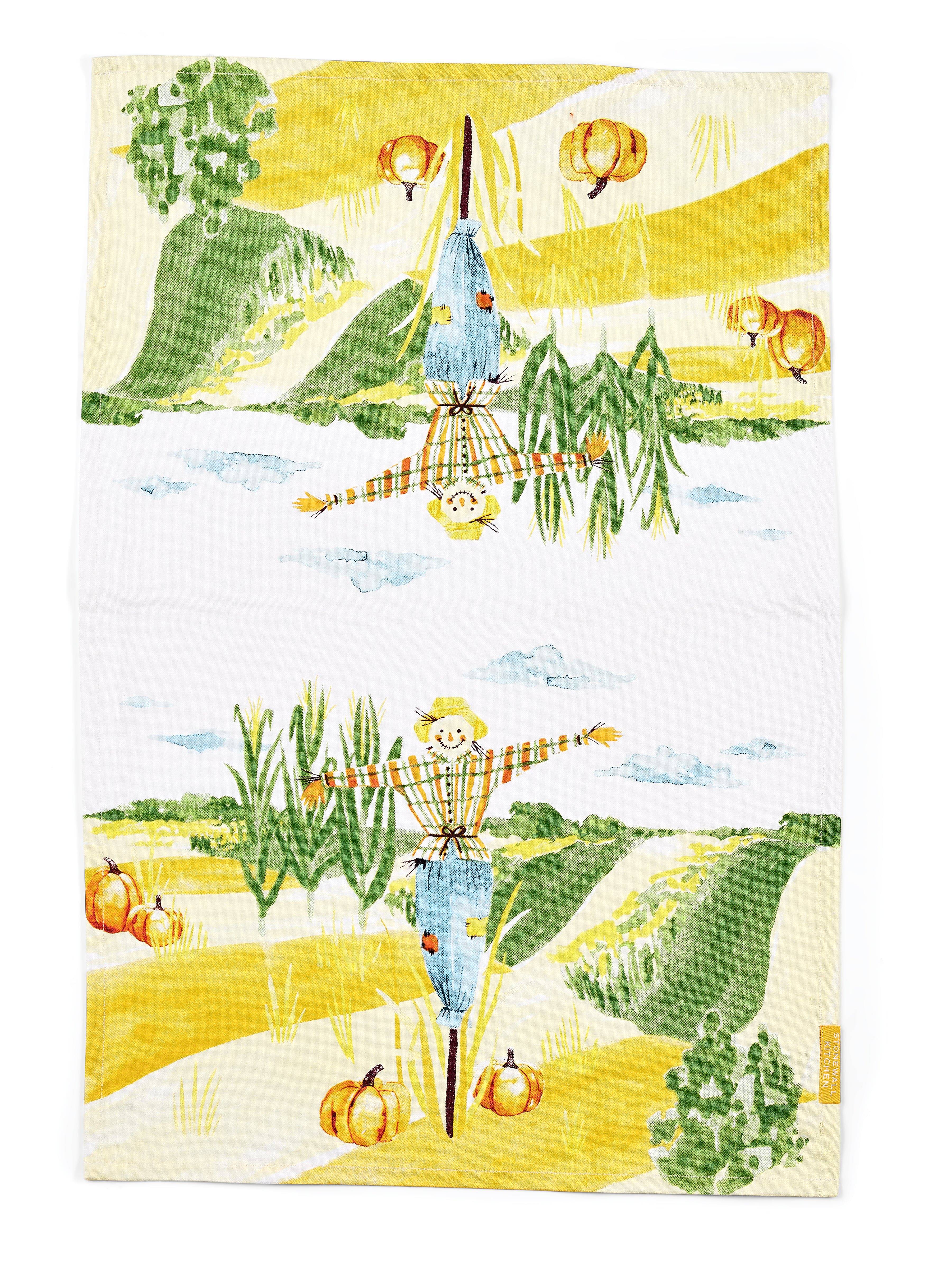 Stonewall Kitchen Autumn/Halloween Patterned Tea Towels