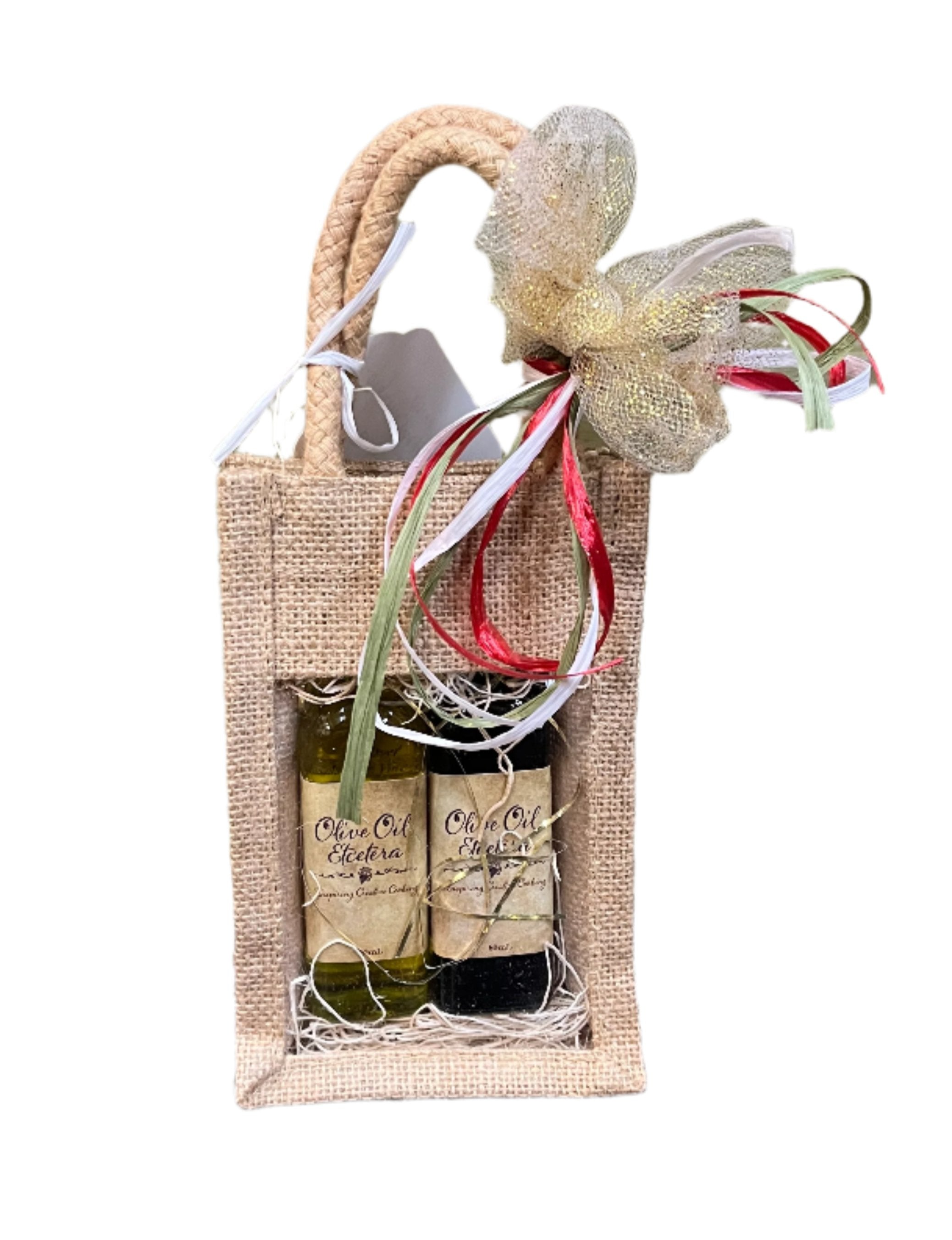 Burlap Sample Bottle Set