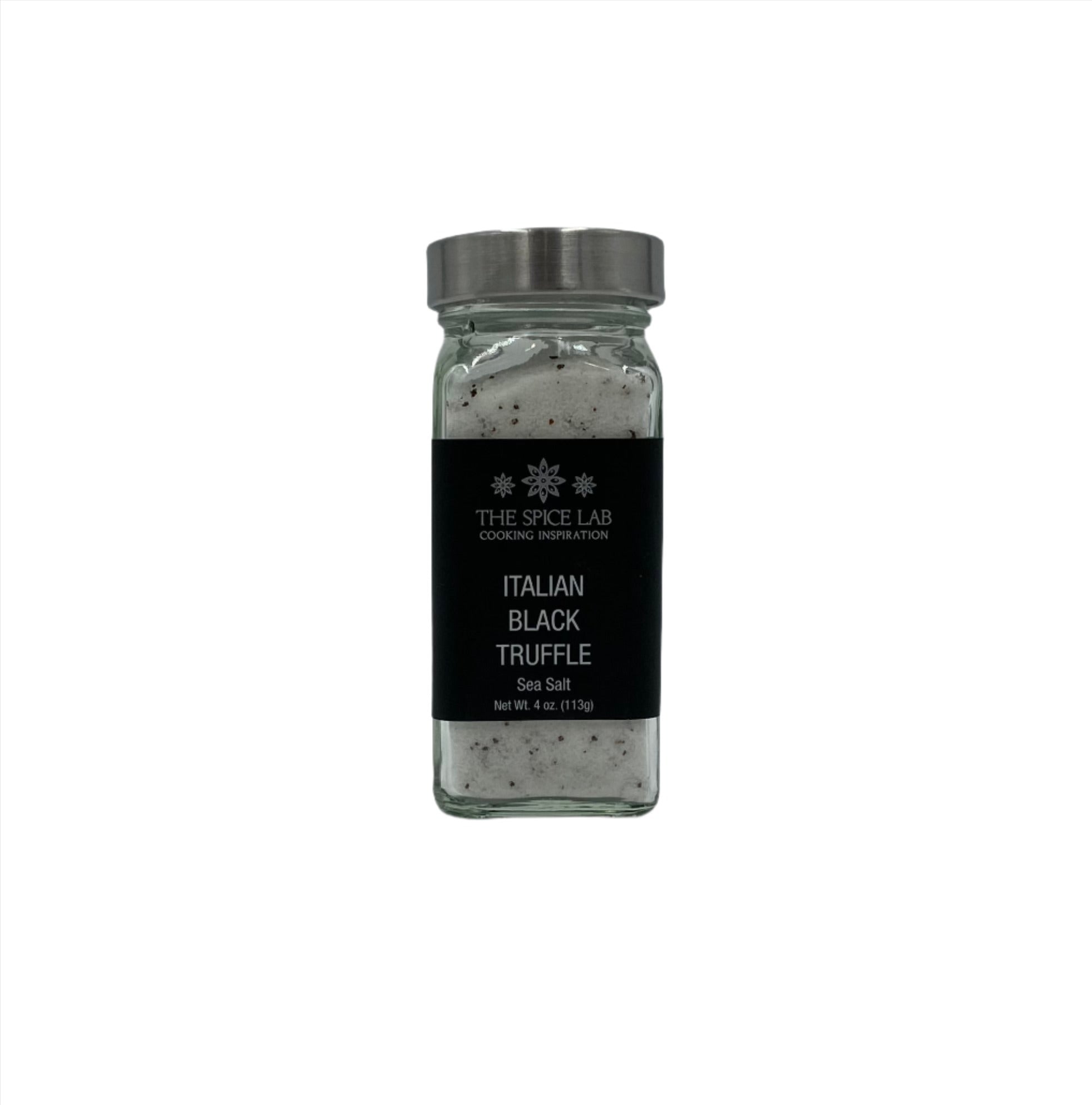 Spice lab Italian Black Truffle Sea salt at Olive Oil Etcetera in Doylestown PA 