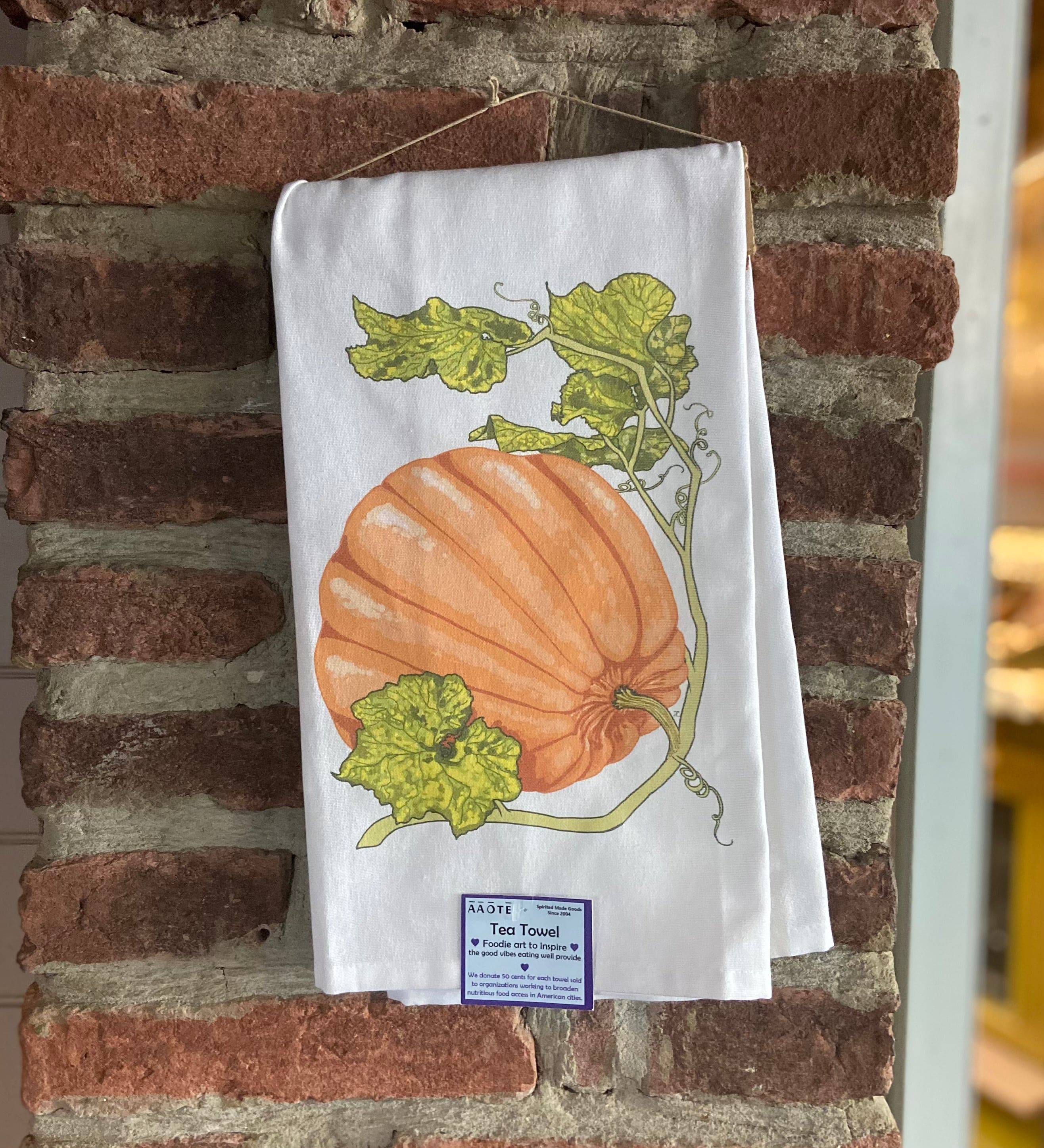 AAOTE Pumpkin Tea Towel