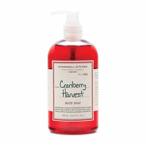 Stonewall Kitchen Cranberry Harvest Hand Soap