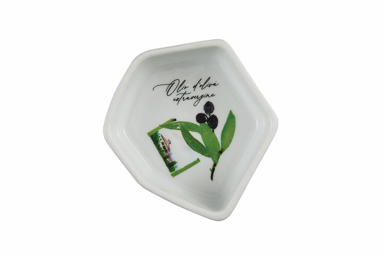 Rosanna Antipasto Olives Hex Dish - Olive Oil Etcetera 