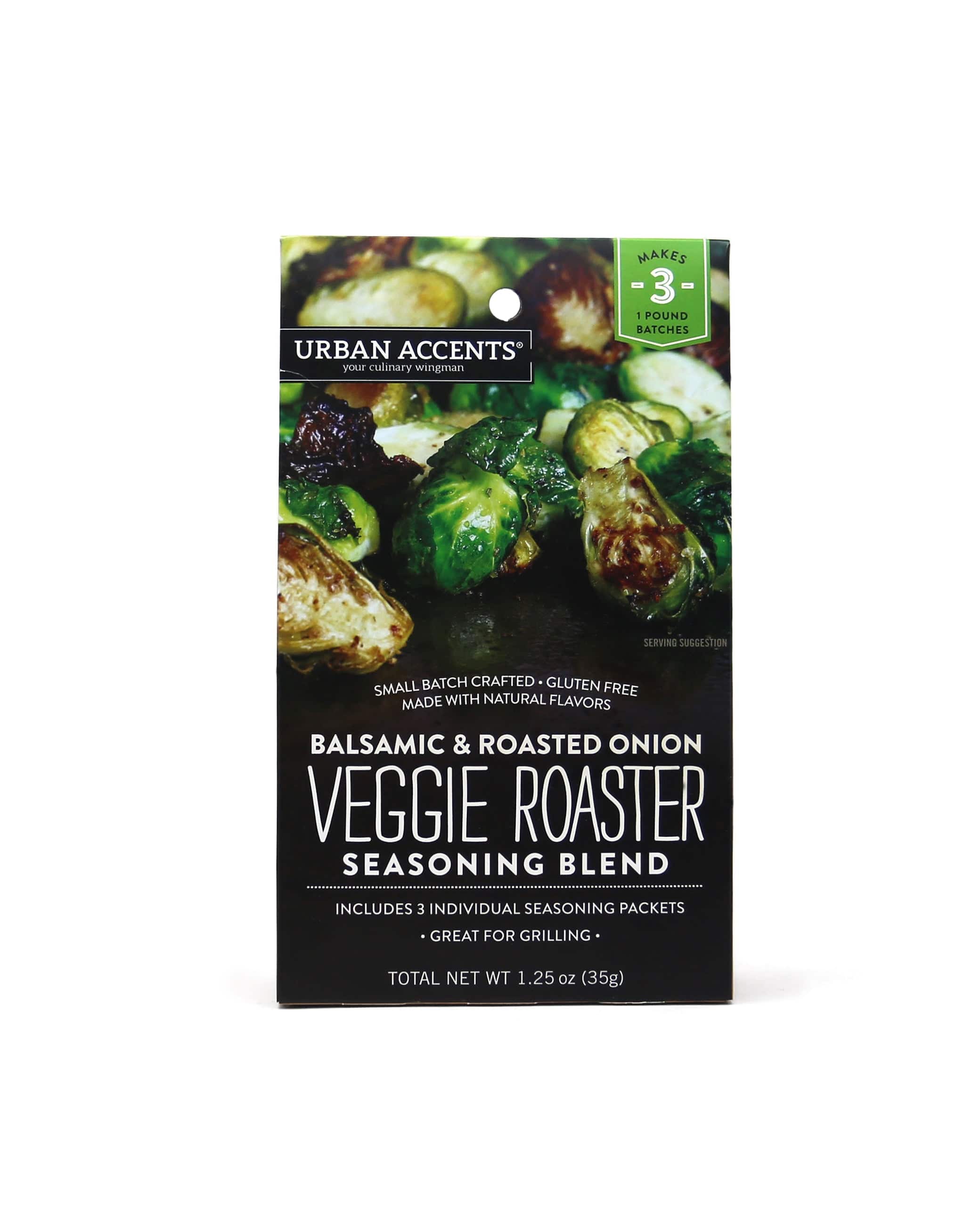 Urban Accents Balsamic and Roasted Onion Veggie Roaster Seasoning Blend - Olive Oil Etcetera 